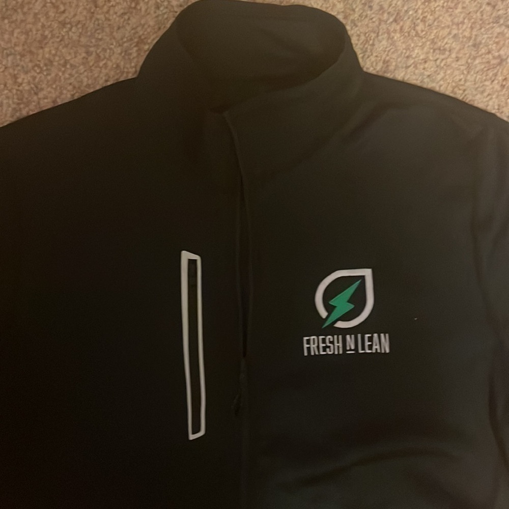 Ogio Endurance Fresh N Lean Black Graphic Zip Up Jacket. Size Medium - Picture 6 of 11